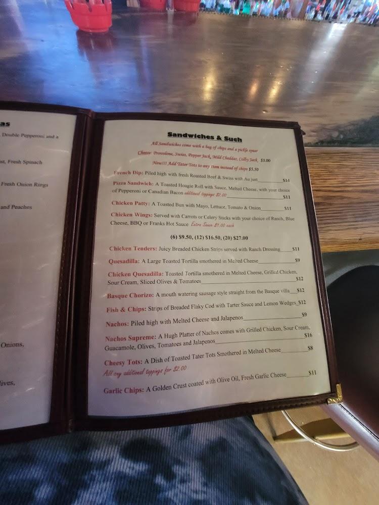Gold Diggers Saloon and Grub House Menu image 4